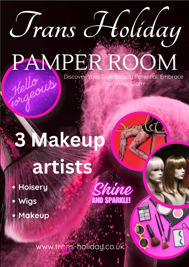 Pampering Rrom transgender crossdressing holiday